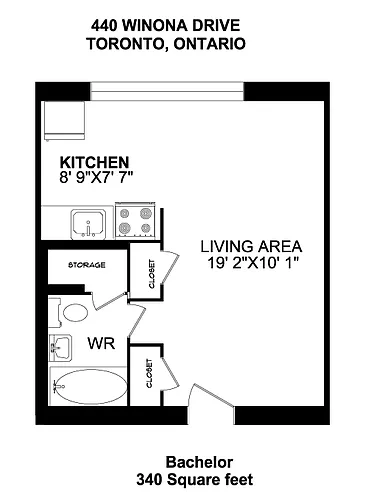 Floor plan Bachelor