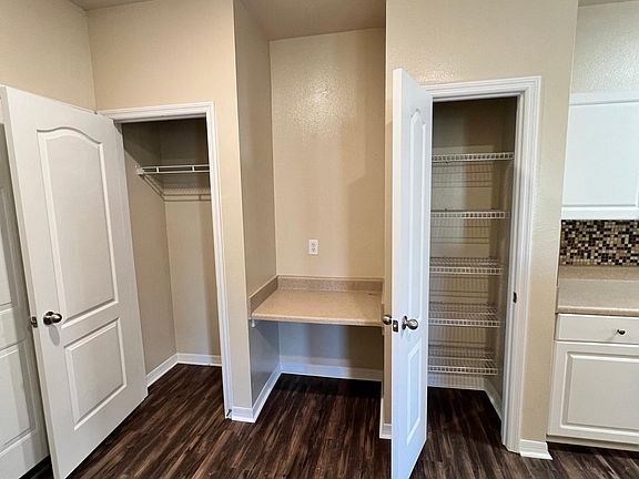 Utility Closet, Built-In Desk & Pantry