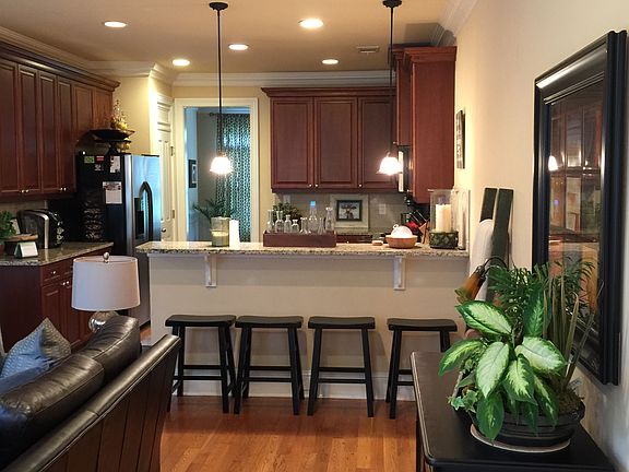 Kitchen open to family room