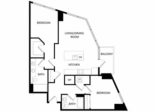 Floor plan Plan K