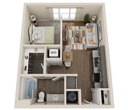 Floor plan Phase I Studio