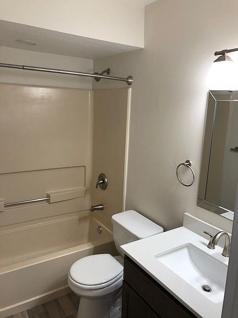 Newly renovated bathroom