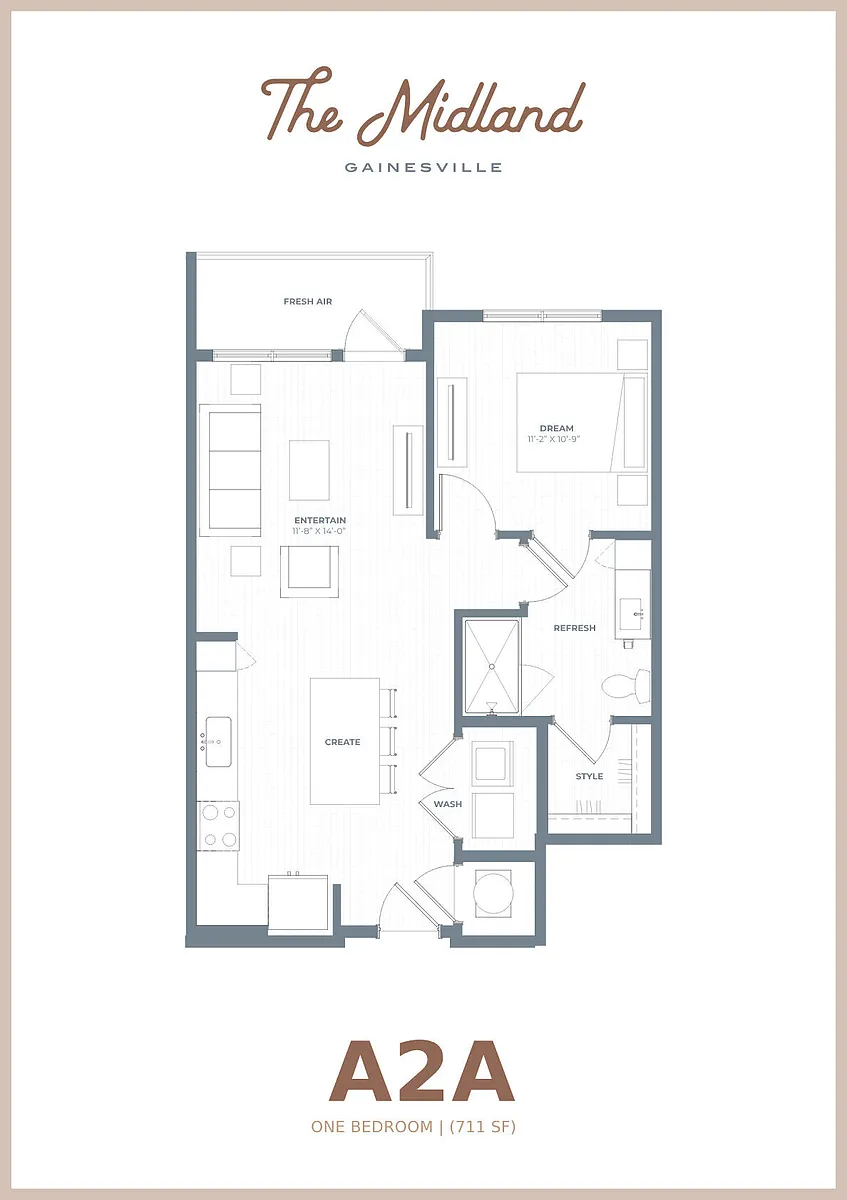 Floor plan A2A