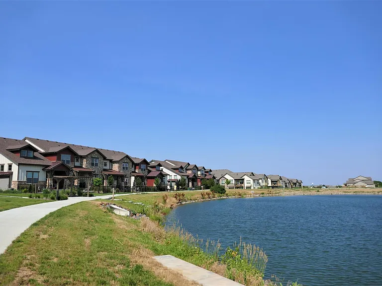 Walking Path Around Lake - Close to Townhome