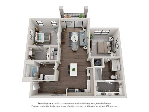 Floor plan The Homestead