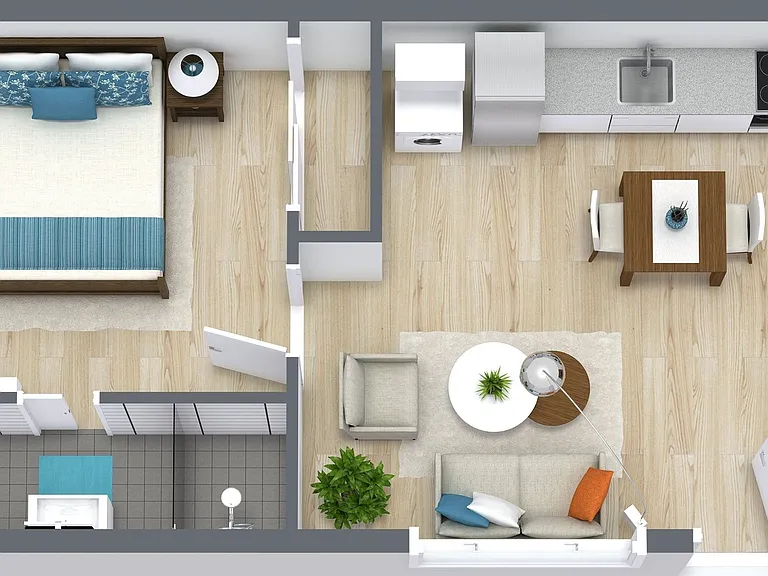 The Crest |NEWLY Renovated Studios, Lofts, 1, 2 & 3 Bedroom Homes Near the Beach — Photo 18