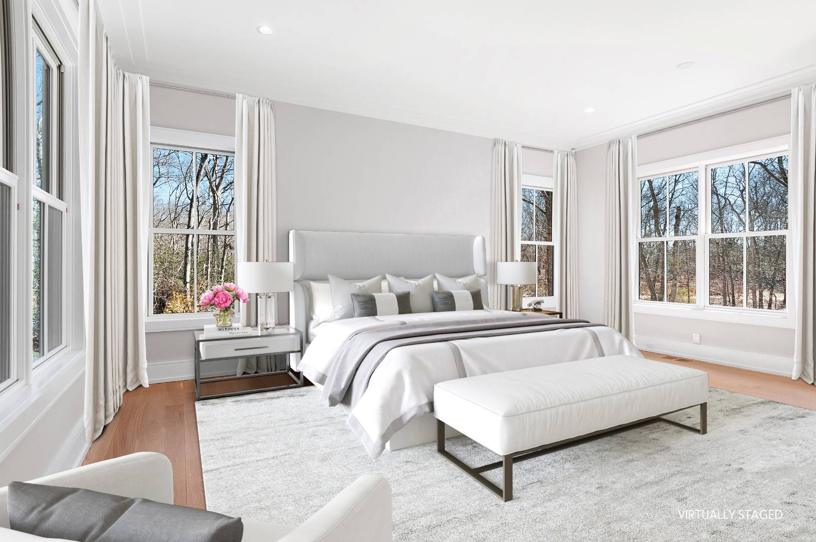  1st fl master staged