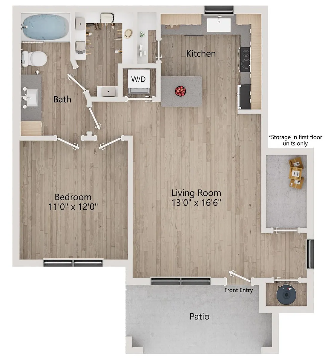 Floor plan A1