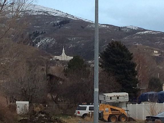 View of the mountains
