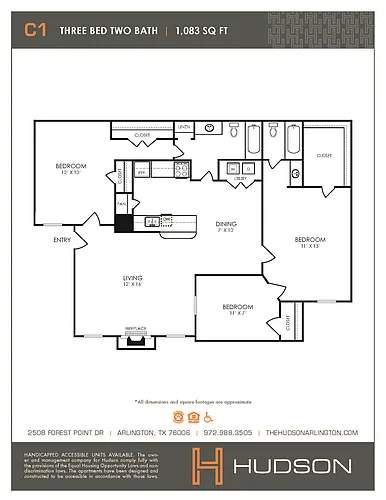 Floor plan C1 Renovated