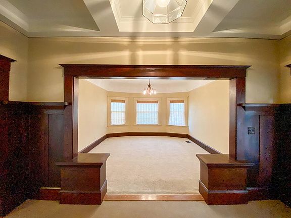 Living Room with Bay Windows
