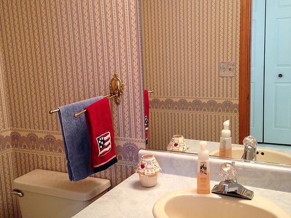 First floor half bath