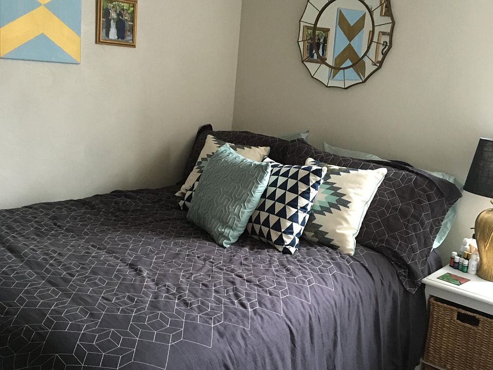 There is room for couch and desk in this very same bedroom