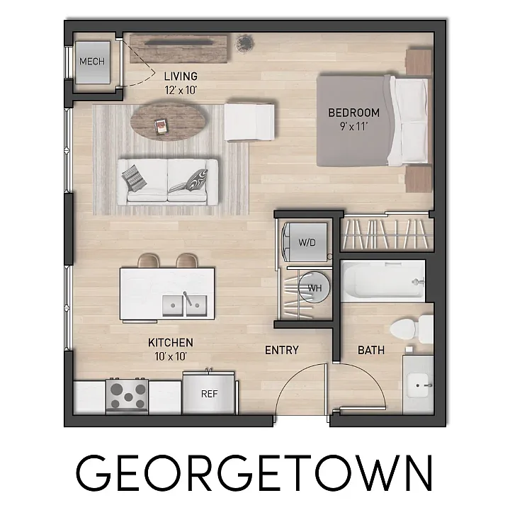 Floor plan Georgetown