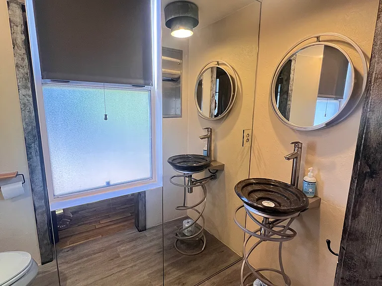 1/2 bath on the main level