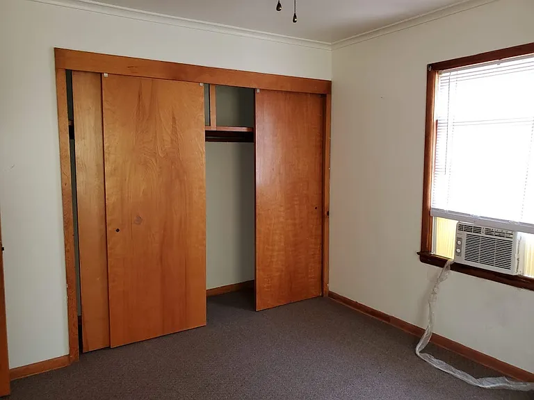 Bedroom offers large closet