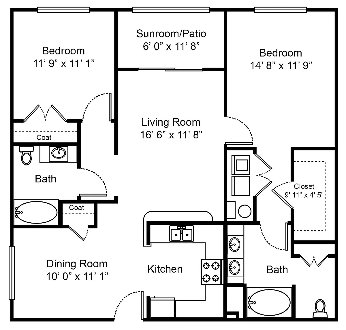 Floor plan THE GLENDALE