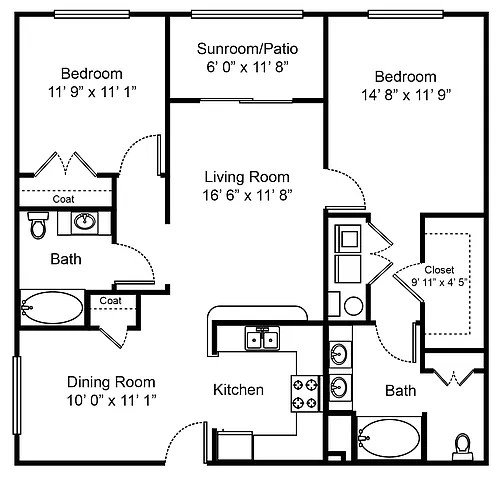 Floor plan THE GLENDALE DELUXE
