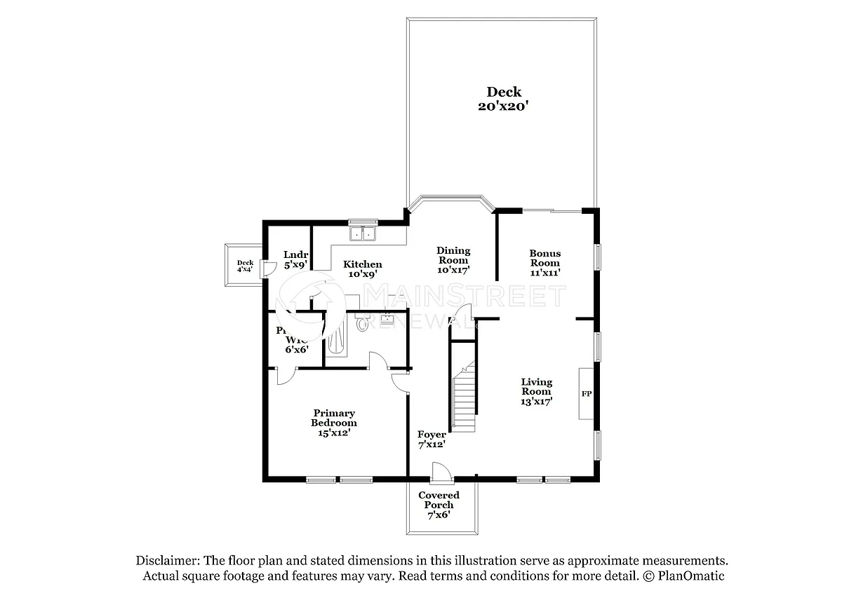 Floor Plan - 19530 Heartland St