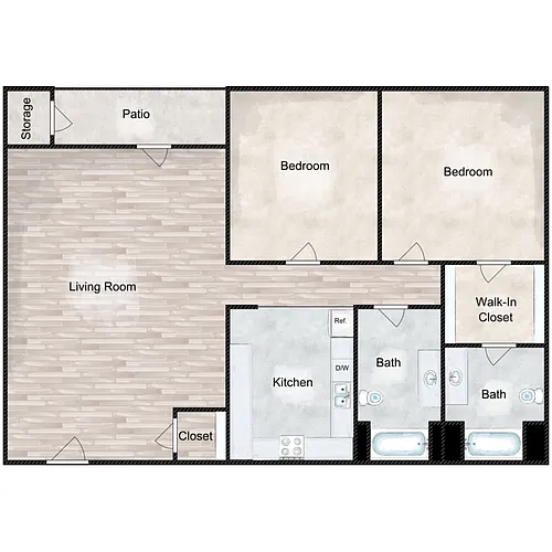 Floor plan The Murray