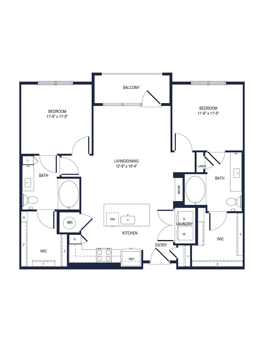 Floor plan B1