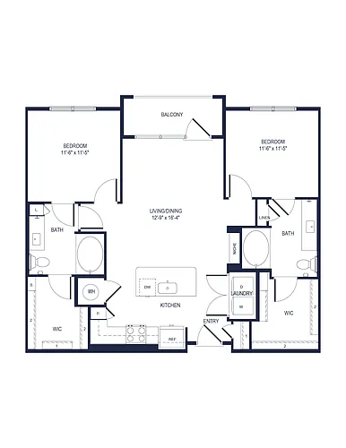 Floor plan B1