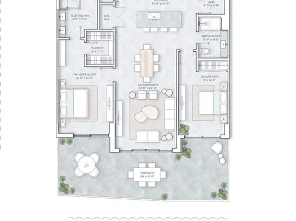 Garden Home 112 Plan, Serena by the Sea