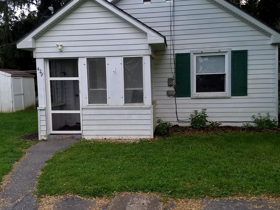 Enclosed porch keeps the elements out!