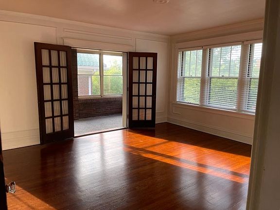 Living room view to sunroom