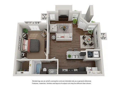 Floor plan A1