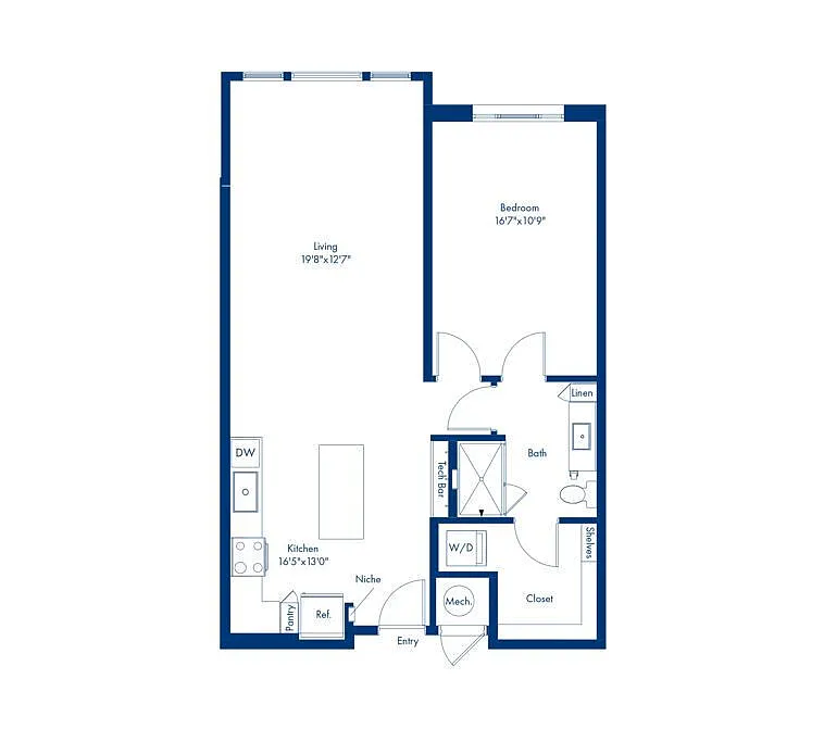 Floor plan A21