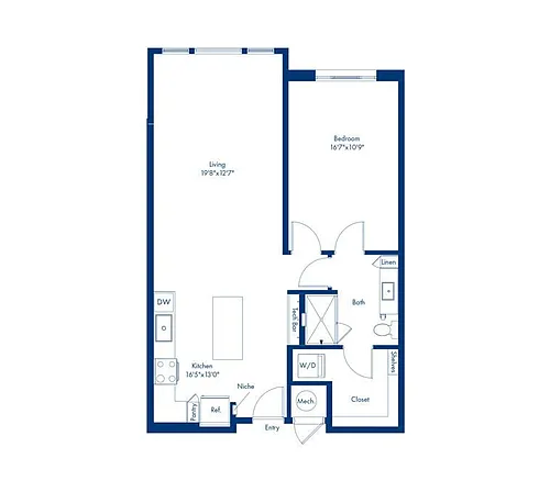 Floor plan A21