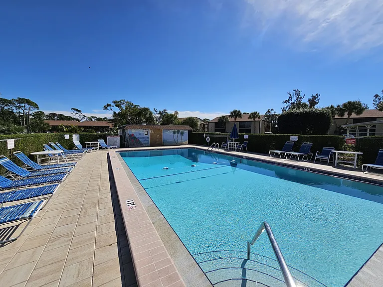 Community heated pool