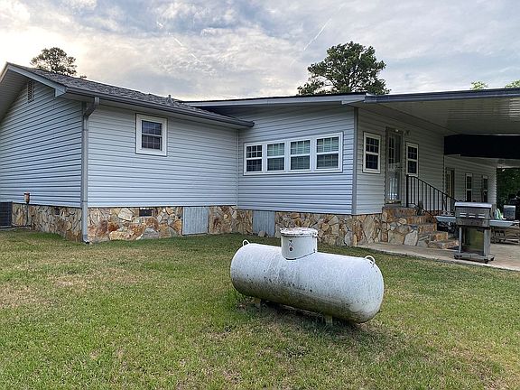 Back of main house insulated