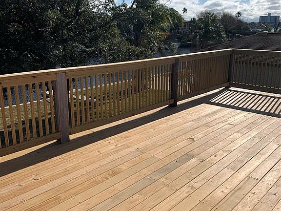 Brand New Deck looking out to Canal
