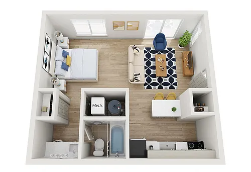 Floor plan The Hudson