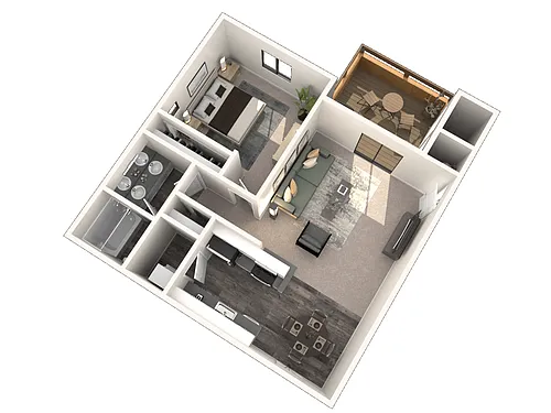 Floor plan The Del Rey