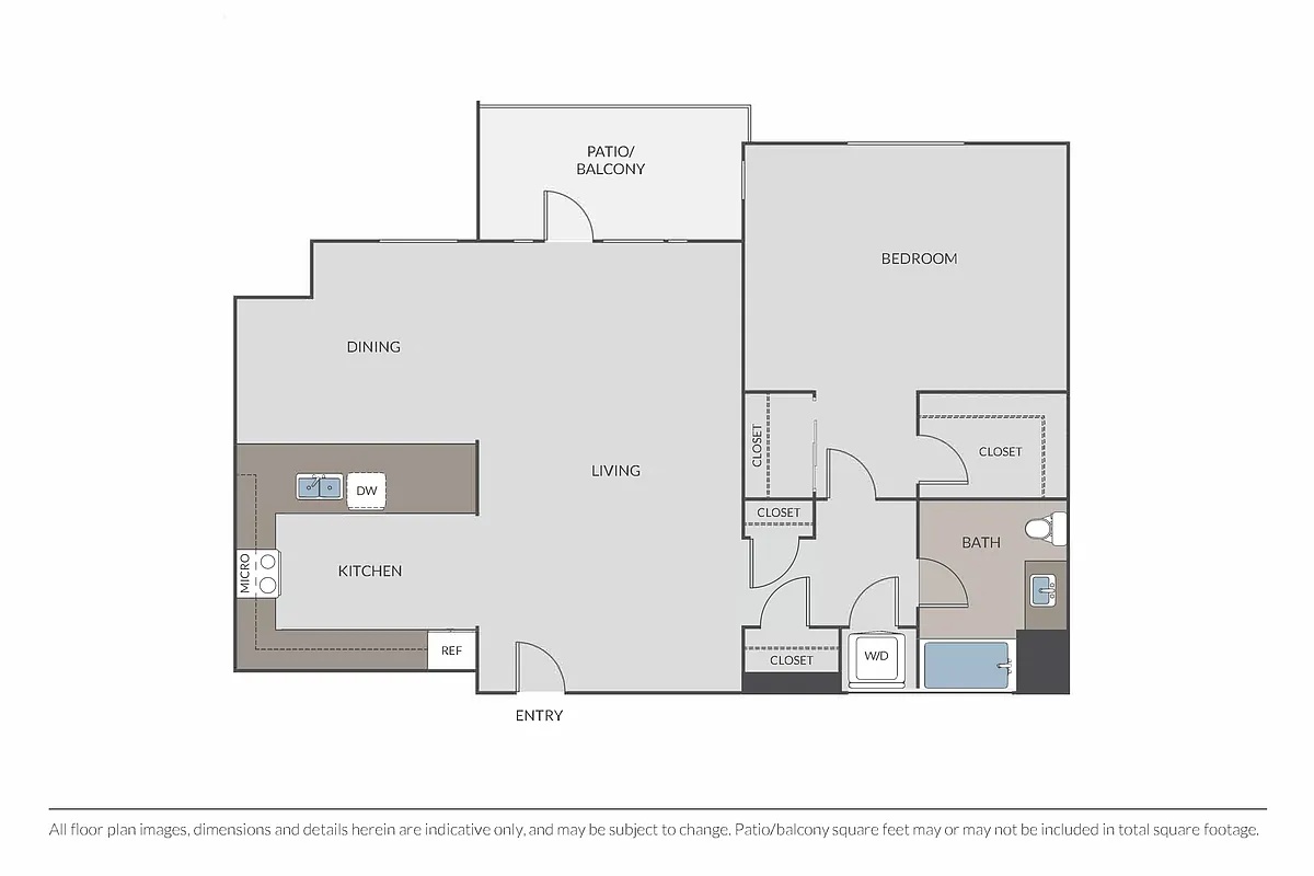 Floor plan Plan 1C