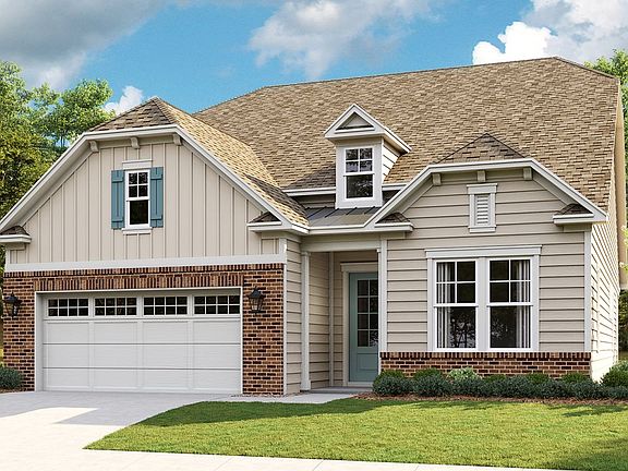 Active Adult Community - Kimberly Model Exterior CB - Brick