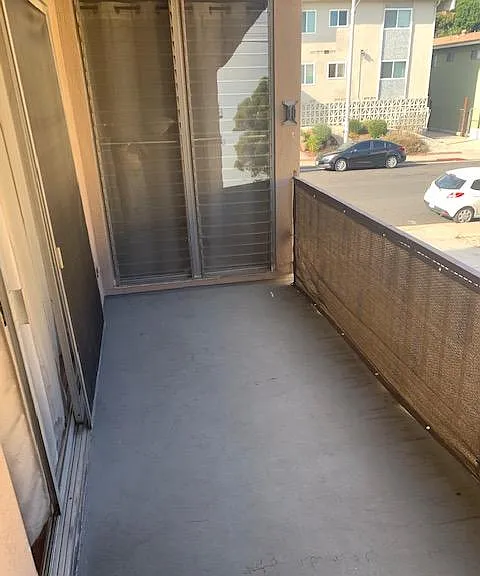 balcony view of street