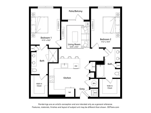 Floor plan B1 ALT 1