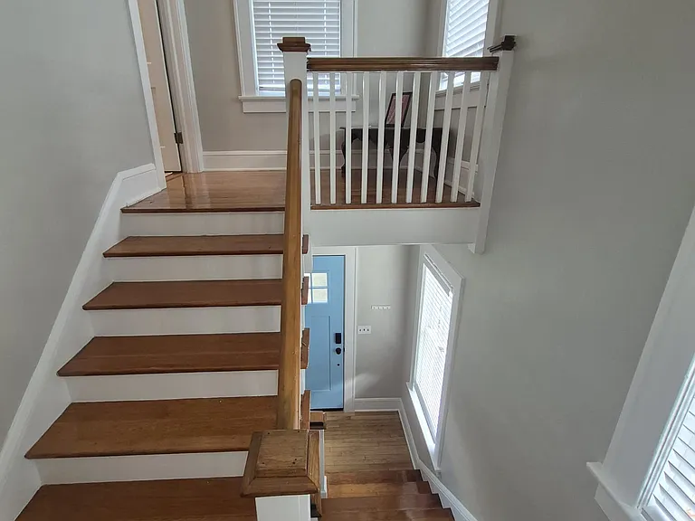 Entry stairs to unit