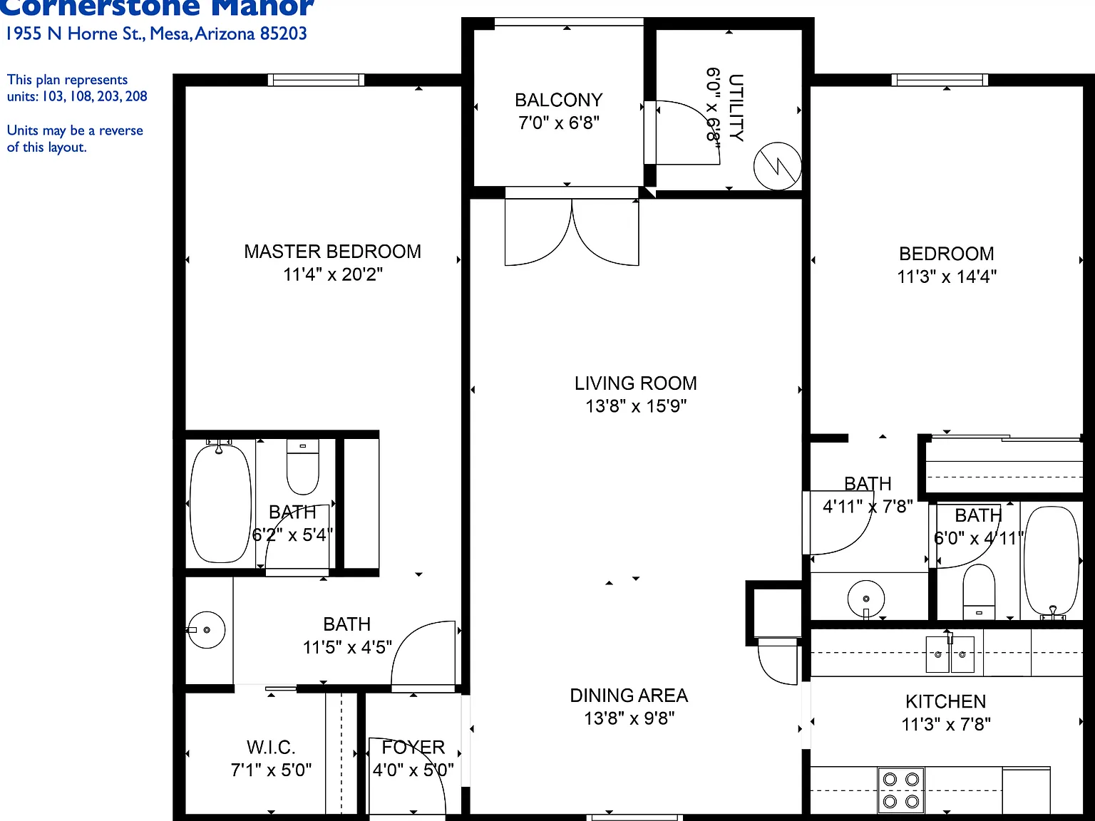 2 bed, 1250 sqft, $1,495 — Photo 2