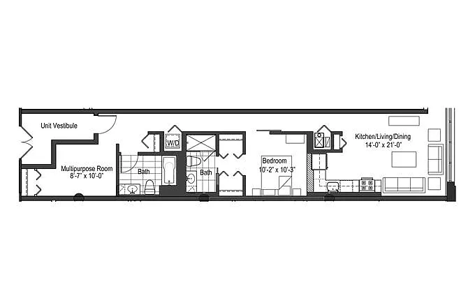 Floor plan B7