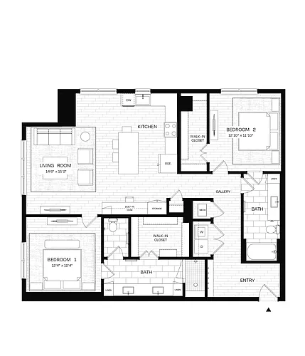 Floor plan B2