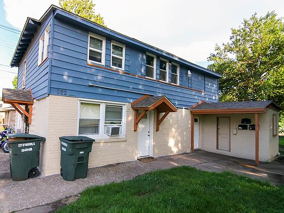 Apartment A is the entire first floor.