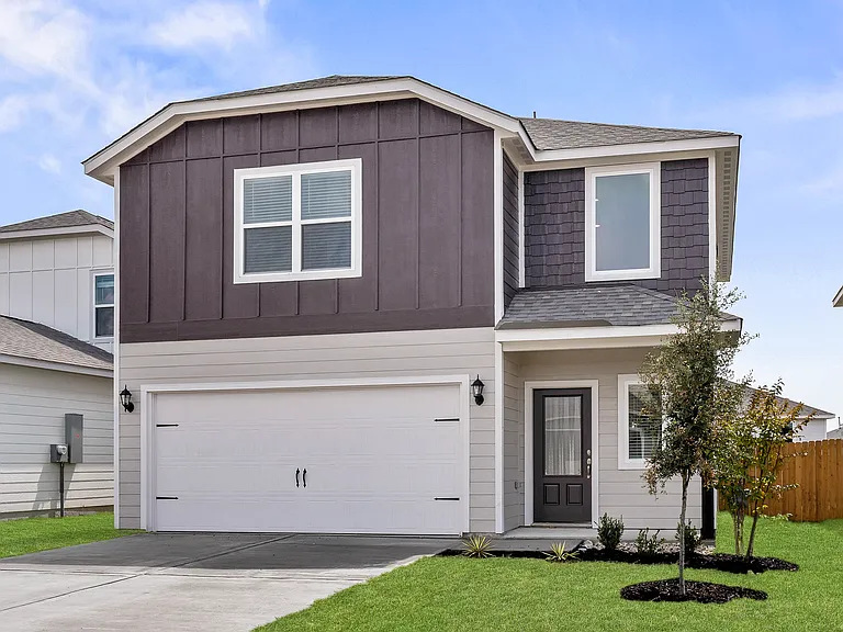 The Colorado is a beautiful two-story siding home.