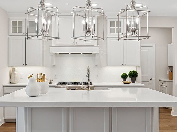 Kitchen with spacious central island