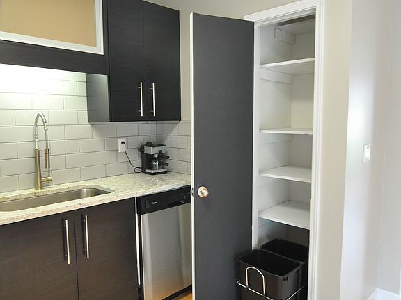 Spacious pantry
