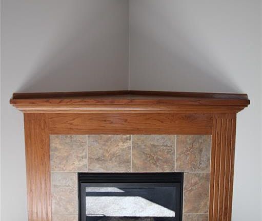 Gas fireplace; recently cleaned and inspected